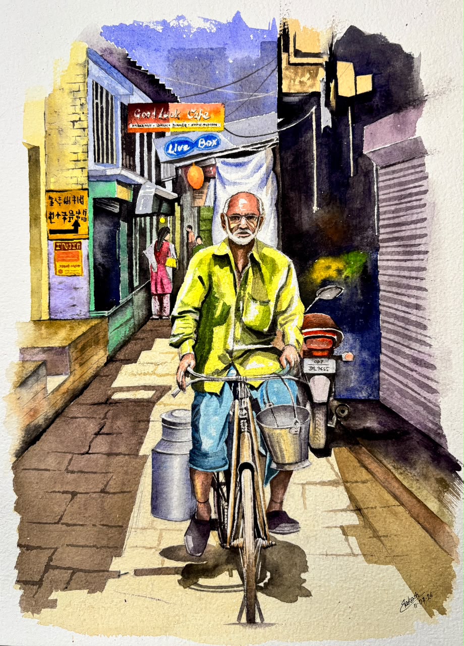 Pedals, Passion, and the Daily Brew by Rakesh Jogawat